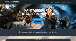 Desktop Screenshot of fantasesports.com